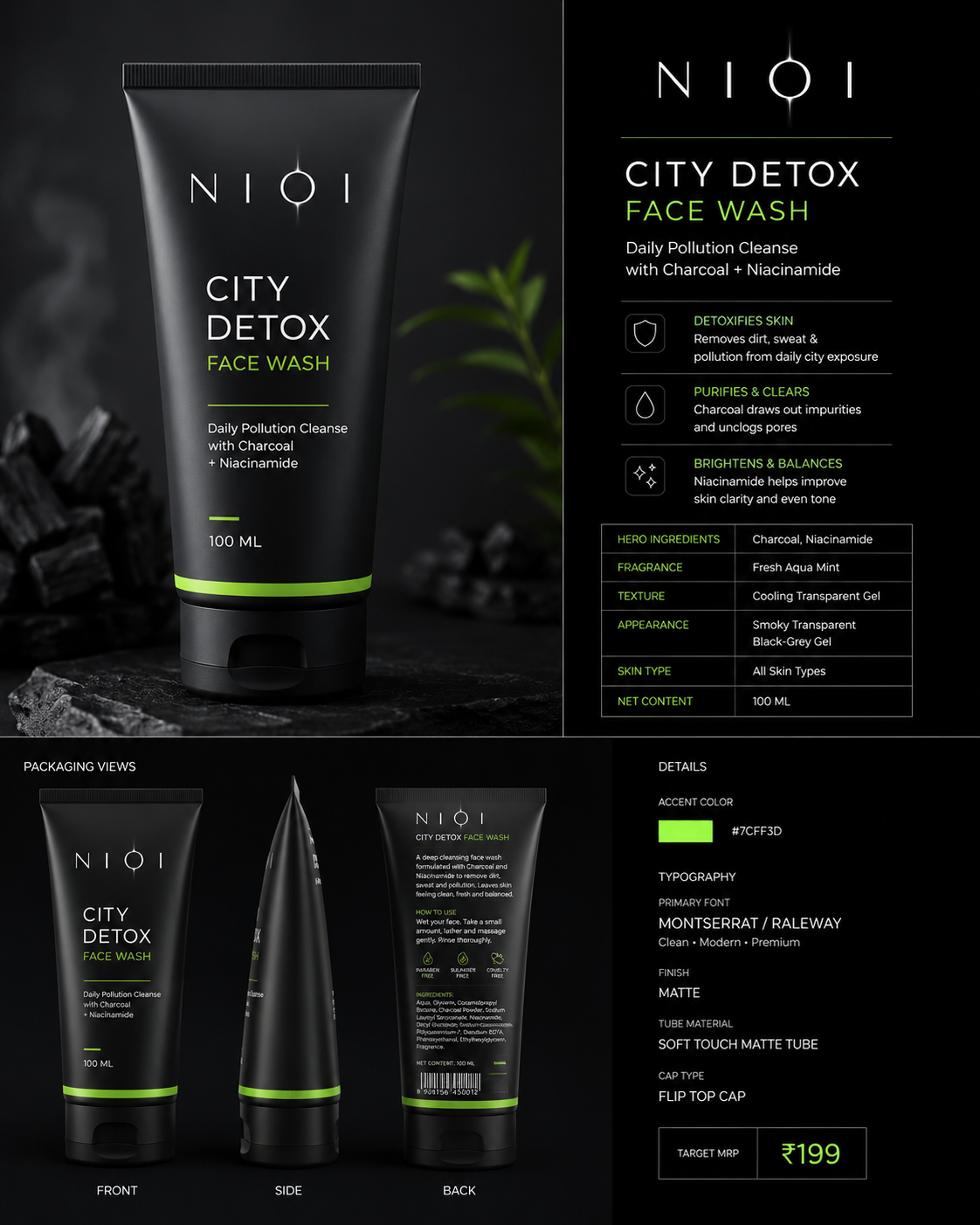 City Detox Face Wash product image